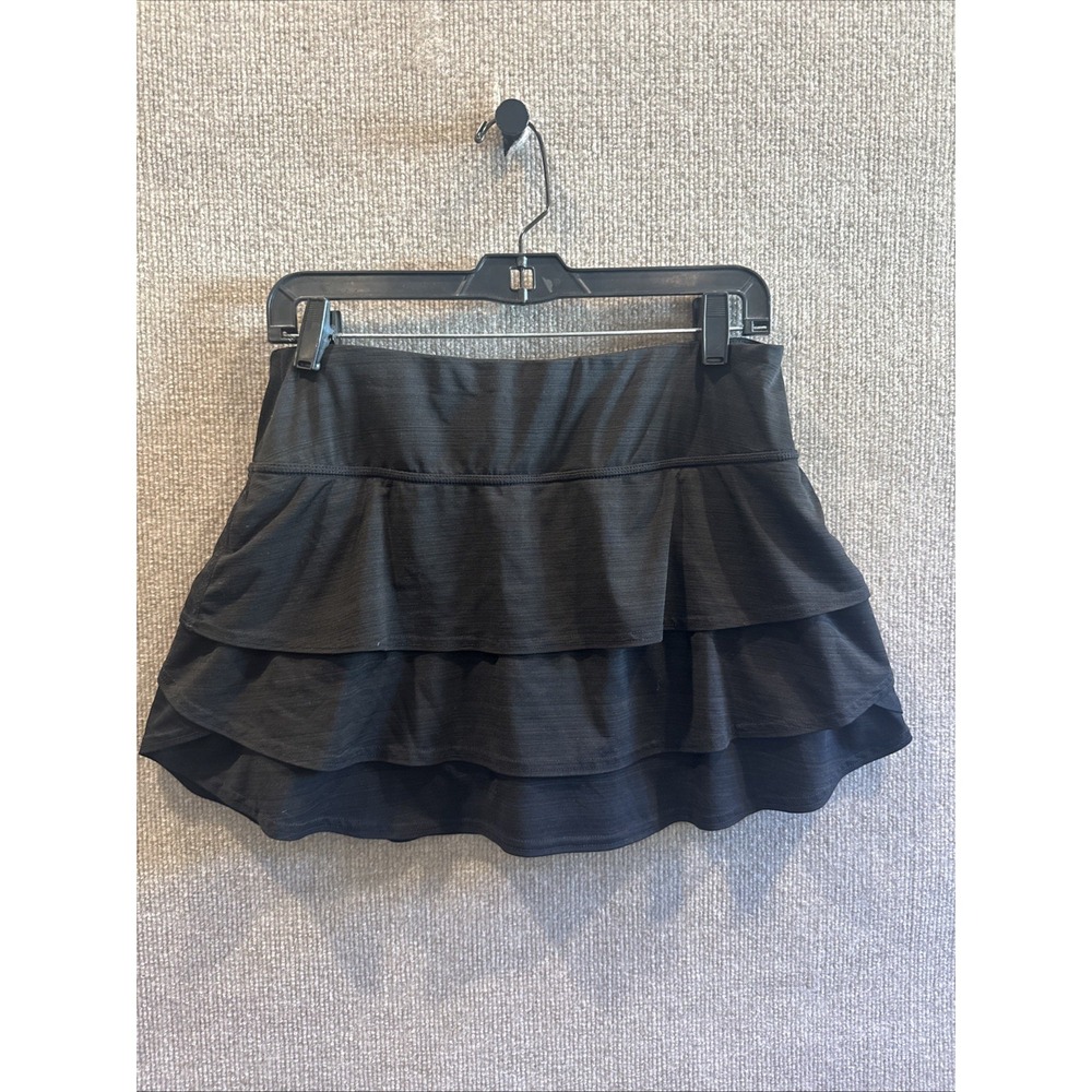 Athleta Black Skort Skirt Sz M